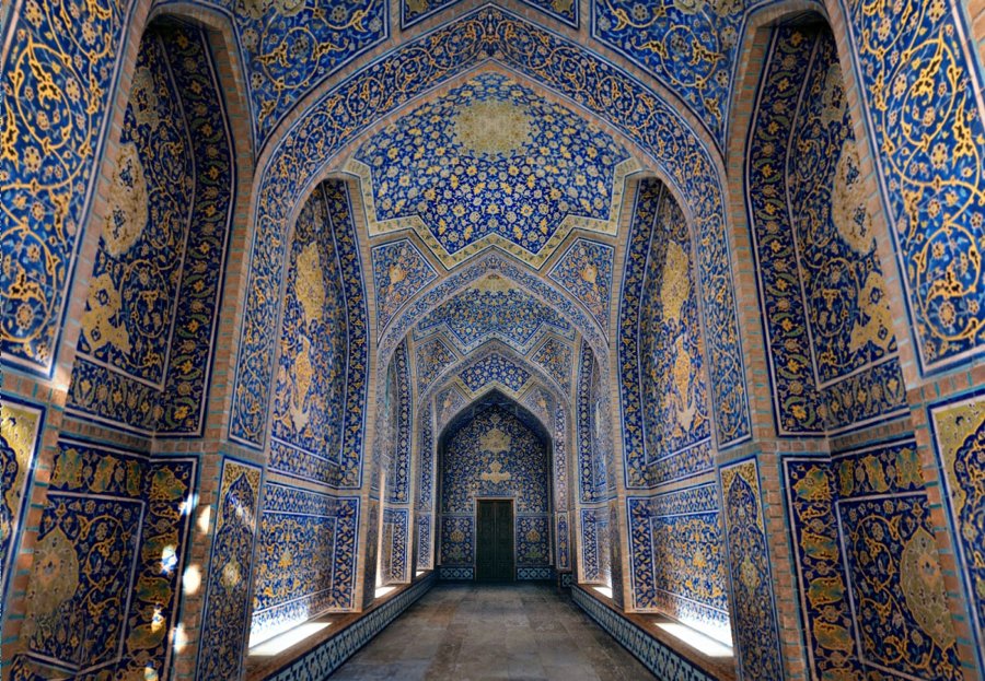 کاشیکاری ایرانی 2 شیخ لطف الله